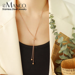 E-Manco Collar Y Ajustable con Cadena de Serpiente Personalizada