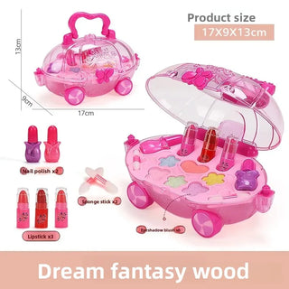 Kit de Maquillaje de Princesa para Niñas 7-9 Años
