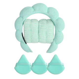 Set de 6 Diademas de Microfibra para Spa y Cuidado Facial