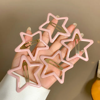 Set de 5 Horquillas de Estrella Ahuecadas