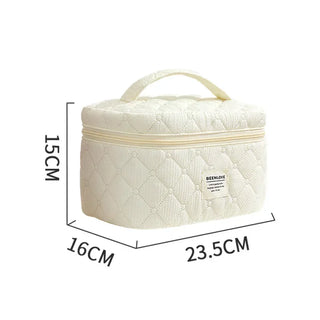 Conjunto de Bolsas de Maquillaje de Algodón