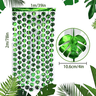 Cortina de Lluvia de Hojas de Palma Hawaiana 1x2m