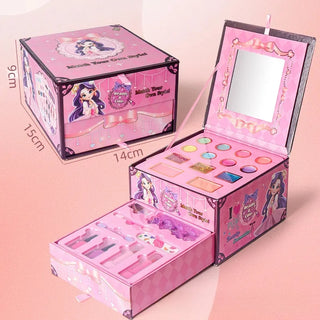 Kit de Maquillaje de Princesa para Niñas 7-9 Años