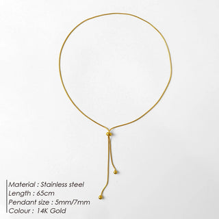 E-Manco Collar Y Ajustable con Cadena de Serpiente Personalizada