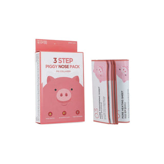 TOALLITAS ME FACTORY PIG COLLAGEN 3 STEP NOSE PACK - 25PZ K-BEAUTY UNI